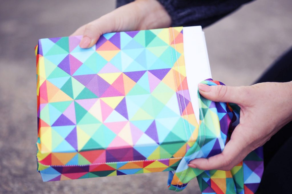 Hilary Kennedy Blog: // Reusable Gift Wrap from Wrapeez
