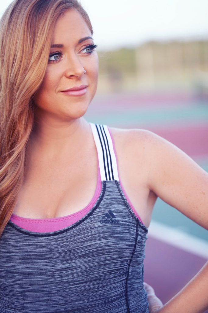 Hilary Kennedy Blog:// adidas tennis love; maternity workout wear